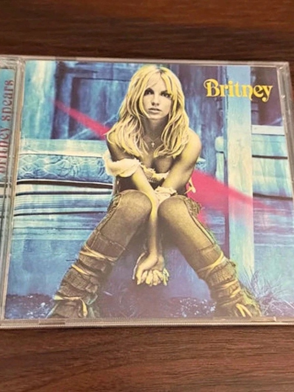 Britney Spears Britney CD Album in Blue & Pink